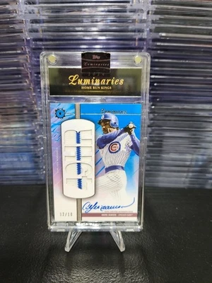 PARCHE ANDRE DAWSON 2024 TOPPS LUMINARIES HOME RUN KINGS NUMERADO AUTOMÁTICAMENTE A 10!!! Foto 1 de 4