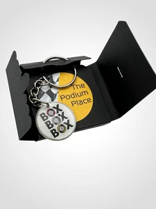 Formula 1 Box Box Box Double Sided Keyring gift idea - Picture 1 of 13