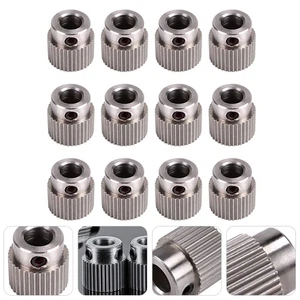 15 Pcs Feed Wheel Hardened Steel Extruder Gear Kit Printer Filament Drive - Afbeelding 1 van 12