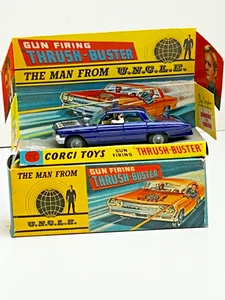 Corgi No. 497 " The Man From Uncle" Thrush Buster Oldsmobile with Original Box - Picture 1 of 21