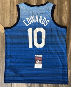 Anthony Edwards Signed 2023 USA Fiba World Cup Jersey Minnesota Proof JSA COA - Picture 1 of 10