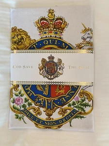 Royal Collection Trust God Save the King Charles Geschirrtuch Wappen Neu Geschenk Palast - Bild 1 von 3