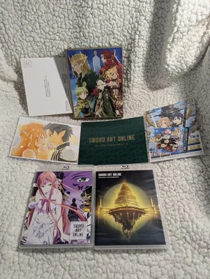 Sword Art Online Limited Edition Blu-ray Box Set IV 4 Complete Opened CIB - Image 1 of 4