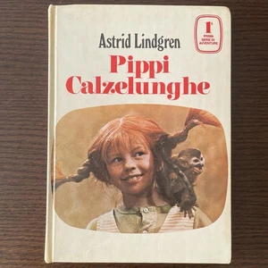 Pippi Calzelunghe di Astrid Lindgren 1° serie di avventure Vallecchi 1970 - Foto 1 di 8