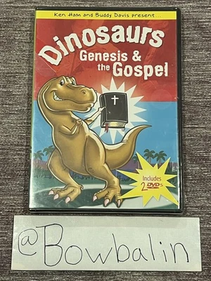 Dinosaurs: Genesis & the Gospel ( 2 DVD, 2004 ) Ken Ham, Buddy Davis - Brand New - Image 1 of 4