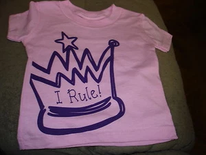 RESORT WEAR ROSA T-SHIRTS I RULE! - Bild 1 von 4