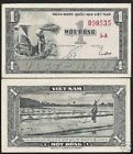 Vietnam SOUTH 1 DONG P-11 ND 1955 Rice Farm UNC Vietnamese World Currency NOTE