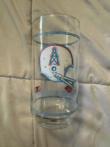 Vintage Houston Oilers Dairy Queen 20th Anniversary Glass - Picture 1 of 7