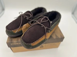 Staheekum Herren Recline Mokassin Slipper, braun, Größe 9 - Bild 1 von 6