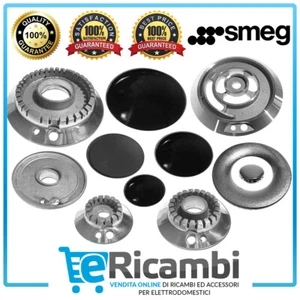 Bruciatori Piattelli Spartifiamma Smeg Cucina 5 Fuochi Kit Completo - Foto 1 di 1
