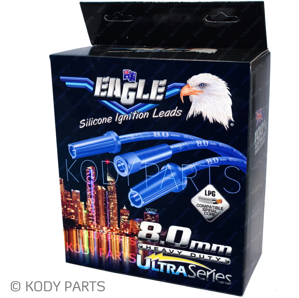 EAGLE IGNITION LEADS - for Ford Fairlane ZL 4.1L 6cyl 250ci EFI Fuel Injected - image 1 of 1