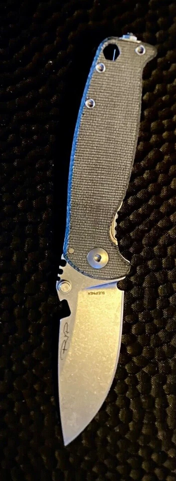 DPx Gear HEST/F "Survival" model Folding Knife with Sleipner blade Micarta grip - Image 1 of 4