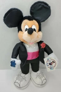 MICKEY MOUSE 16" Plush Doll in Tuxedo - 60 Years With You 1988 Applause NWT - Picture 1 of 5