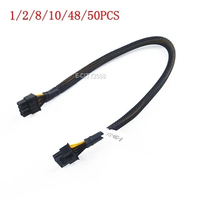 PCIE GPU 8Pin to 8Pin Power Cable For DELL R730 to Nvidia K80/M40/M60/P40/P100 - Image 1 of 4