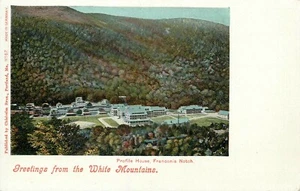 Postkarte New Hampshire Franken Kerbe Weiße Berge unbespielt ungeteilt - Bild 1 von 2