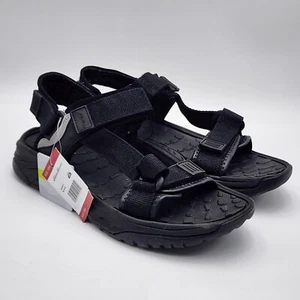 Eddie Bauer Men's Multi-Adjustable Strap Quincy Sandal Black Size 10 M New - Picture 1 of 9