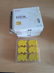 18 Stk. Xerox Phaser 8860 Tintenpatrone Hartwachs 108R00748 Gelb Yellow - Bild 1 von 1