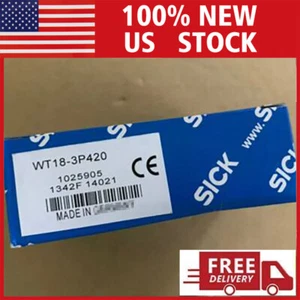 WT18-3P420 1pc Brand New SICK WT18-3P420 Free Shipping US Stock WT183P420 Sealed - Picture 1 of 1