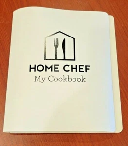My Cookbook by HOME CHEF Loose-leaf Notebook - 32 Unique Recipes - Picture 1 of 4