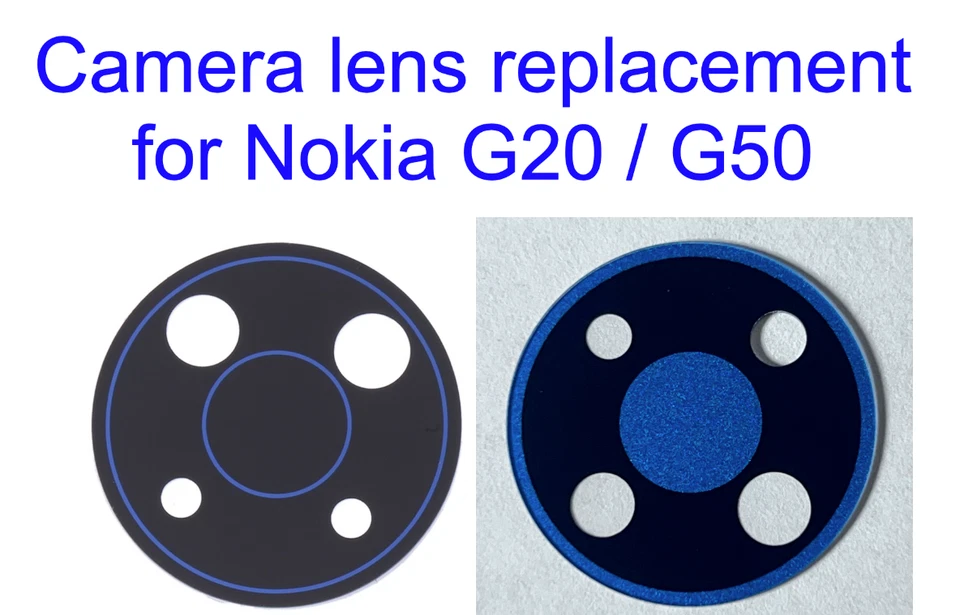 Rear Back Camera Lens Glass Cover Replacement Repair Part For Nokia G20 / G50 - Image 1 of 1