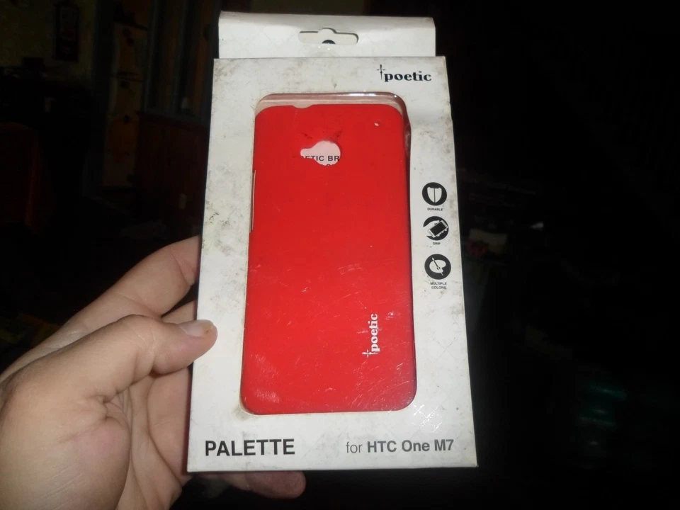 Poetic Palette Case for HTC One M7 Red - Image 1 of 1