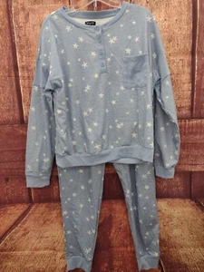 Splendid Women's 2pc Pajama Set, Blue, Size Medium - Picture 1 of 8