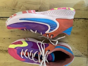 Women’s Size 7.5 - Nike Zoom Freak 4 Bahamas Colorful Running Tennis Shoes - Picture 1 of 18