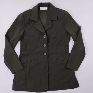 Vintage Petite Sophisticate & Co Blazer Jacke Damen Armeegrün Größe 2 Made USA - Bild 1 von 19