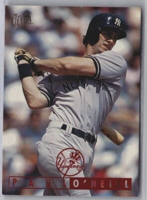 1995 Ultra New York Yankees Baseball Card #84 Paul O'Neill - Image 1 of 2