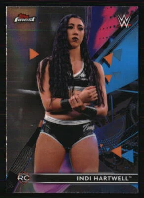 Indi Hartwell 2021 Topps Finest WWE #84 WRESTLING Card - Image 1 of 2