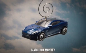 2015 Jaguar F Type Saloon Custom Christmas Ornament 1/64 2 Door Coupe Adorno - Picture 1 of 10