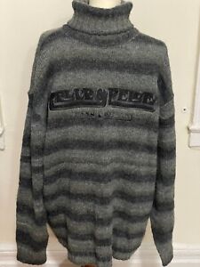 Pelle Pelle Marc Buchanan sweater mock neck Size XXL embroidered logo vintaje