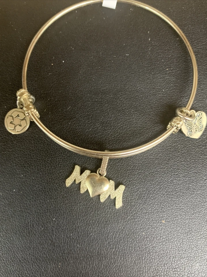 Pulsera Angélica Mamá Latón Blanco 610-00554 Foto 1 de 1