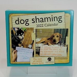 Dog Shaming 2022 Day To Day Calendar