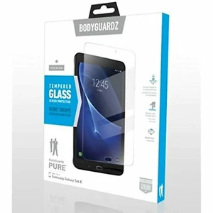 BodyGuardz PURE Tempered Glass Protector for Samsung Galaxy Tab E - Picture 1 of 3