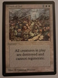 Wrath of God EX MTG Magic the Gathering Limited Edition Beta - Picture 1 of 4