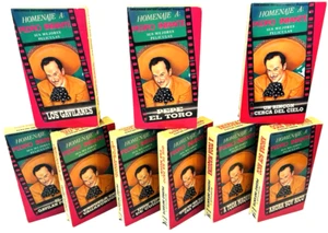 Vtg Pedro Infante VHS Mexican Movie Collection Pelicula Lot of 9 Movies - Picture 1 of 13