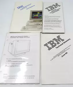 VTG IBM Personal System/2 Model 55 SX Manual, Tutorial Diskette, Directory 1990 - Picture 1 of 5