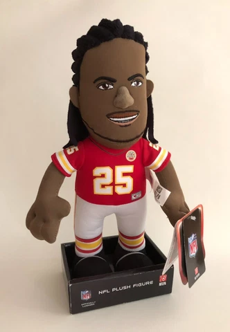 New Bleacher Creature NFL Kansas City Chiefs Jamaal Charles 25 Plush Stuffed Cover