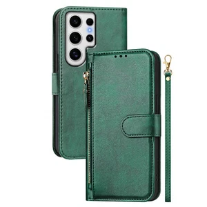 For Samsung Galaxy S24 S23 S22 S21 Note20 Leather Flip Cover Wallet Phone Case - Picture 1 of 38