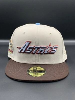 HOUSTON ASTROS ASTRODOME PATCH HAT W/PIN SIZE 7 1/2 - Image 1 of 4