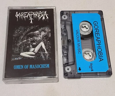 Goreaphobia - Omen Of Masochism official indonesia tapes 2016 LIMITED copy - Image 1 of 4