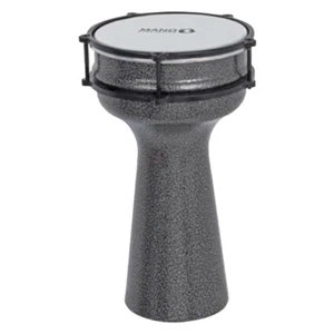 DARBUKA EGYTIAN LEBANESE GOBLET TABLA HAND DRUM PEWTER LOOK - Bild 1 von 1