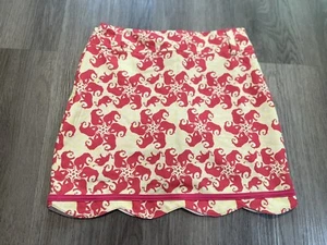 Turtles And Tees Sydney Pink Take A Swing Tennis And Golf Skort Girls Sz L S132 - Picture 1 of 4