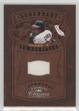 2005 Donruss Classics Legendary Players Lumberjacks Jerseys /50 Rod Carew HOF