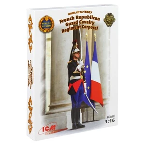 ICM 16007 Scale model kit 1:16 French Republican Guard Cavalry Regiment Corporal - Picture 1 of 14
