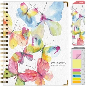 HARDCOVER Academic Year 2024-2025 Planner: (June 2024 Through July 2025) 8.5"... - Picture 1 of 8