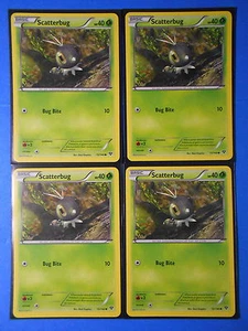 4x Scatterbug 15/146 Pokemon TCG card XY base set common NM - Picture 1 of 1