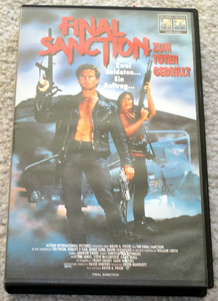 Final Sanction - Zum töten gedrillt (Ted Prior / Robert Z´Dar) VHS Rarität - Bild 1 von 1