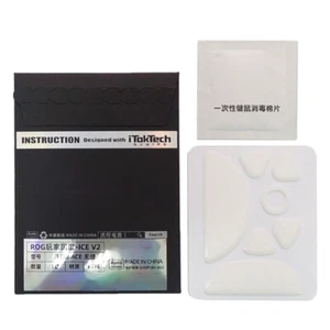 1Set Ice Mouse Skates for ROG Keris II AP36K Mouse Feet Pad Glides Curveds Feet - Picture 1 of 8